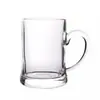 Copo com alça transparente resistente ao calor Copo de vidro com alça Copo de água Copo de bolha Copo de cerveja Copo de cerveja de chope de grande capacidade Copo para bebidas