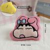 Accesorios para la Cabeza de Sanrio Llavero con Sonido de Crayon Shin-Chan Broche Accesorios de Bricolaje Colgante Ropa Bufanda Zapatos Calcetines