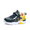 Tenis para niños Primavera Otoño Zapatos de Escuela Primaria para Niños Impermeables Casuales Suela Suave Zapatos Superficie de Cuero Zapatos para Correr Medianos Grandes