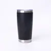 Copo Térmico de Aço Inoxidável 304 para Amazon Transfronteiriço 20oz Camada Dupla a Vácuo Copo de Carro Cor Sólida Copo de Carro Simples
