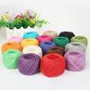 Cuerda de cáñamo de colores cuerda para manualidades DIY cuerda para embalaje hecho a mano decoración de cuerda de cáñamo florero funda para taza de arpillera venta al por mayor de fábrica