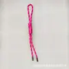 Lanyard de Teléfono de Cuentas de Colores Accesorio Corto para Muñeca Cadena Colgante de Cuerda Trenzada DIY
