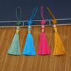 Nudo Chino Borla Colgante Accesorios Bolsa Marcapáginas Pico Abanico Antiguo Borla Pequeña Colgante Abanico Nudo de Alambre de Jade Pico Colgante