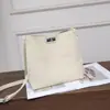Bolsa Feminina de Couro Genuíno TOGO Camada Superior Couro Bovino Bolsa Saco Tote para Mulheres Grande Capacidade Transfronteiriça Versátil Bolsa Transversal de Ombro
