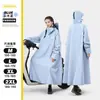 Impermeable para vehículos eléctricos nuevo al por mayor, poncho de lluvia para motocicleta para adultos ampliado, engrosado y alargado, equipo de lluvia para protección contra lluvia intensa