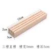 Soporte de Madera Maciza para Placas de Etiqueta-Placa de Etiqueta de Pie-Tablero de Exhibición de Precios para Panadería-Pastel Postre-Soporte de Madera Maciza-Etiqueta de Precio