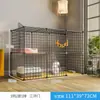 Gaiola de gato casa interna espaço super grande cerca de gato pequena Villa espaço grande Não-vaso sanitário integrado