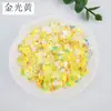 Serie de concha de perla para arte de uñas Maquillaje de ojos Aurora amor ojo de pez helado cola de pez joyería dorada DIY gota de pegamento flujo material de cáñamo