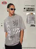 Ropa para Hombre 2026 Verano Calle Americana Retro Tops Camisetas Estampadas de Manga Corta para Hombre 2026 Nuevas Camisetas para Hombre