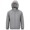 Ropa de aire acondicionado al por mayor transfronteriza, nuevo modelo de verano para sitios de construcción, chaqueta para la piel para exteriores con ventilador de enfriamiento y ropa con capucha para protección solar