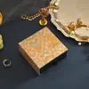 Caja de Cajón de Empaque de Papel Estilo Palacio, Caja de Regalo para Aretes Dorados, Pulsera, Peine de Madera Grande, Peine de Cojín de Aire, Venta al por Mayor de Cajas de Regalo