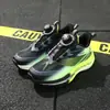Tamanhos 34-39, nova coleção de outono, tênis de corrida de malha respirável para meninos, adequados para corrida leve, com sola supercrítica, calçados esportivos para crianças maiores, modelo 6636