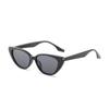 Gafas de sol negras de montura pequeña para mujer, Protección solar, Estilo europeo y americano de alta gama, Gafas de sol retro triangulares 'Hot Girl Gm'