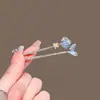 Pinza para el pelo de concha con cola de pez marino de verano para mujer, Nueva pinza lateral exquisita, Pasador elegante para flequillo