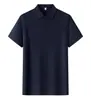 Camisa tipo polo de algodón antibacteriano Clase A de 200g, conjunto personalizado para padres e hijos, camiseta de trabajo de manga corta, uniforme de equipo con diseño impreso