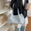 2026 Bolso Tote de Verano Versátil Casual de Gran Capacidad de Nicho con Lunares, Estilo Relajado, Bolso Cruzado de un Solo Hombro, Moderno