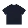 Camiseta Personalizada Marca Americana Tendência Tecnologia Ice-Feel Camiseta Manga Curta Masculina Oversize Casual Algodão Puro Branca Personalização