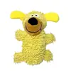 Brinquedo para Cachorro que Faz Barulho, É Durável e Resistente a Mordidas, Consome Energia, Faz Sons Peculiares, Formato de Esfregão, para Cães de Porte Pequeno e Médio, Limpeza Dental, Alívio do Tédio