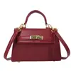 Bolsa de camurça de nicho para outono e inverno para mulheres, nova bolsa transversal versátil vintage 2026, miniatura requintada da bolsa Kelly