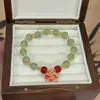 Pulseira Cavalo do Zodíaco para Mulheres, Pulseira de Contas Feita à Mão, Boa Sorte no Ano do Cavalo, Fique Rico Instantaneamente, Pulseira de Ano Novo, Presente de Ano Novo