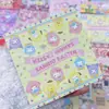 10cm Fofo Desenho Animado Comida Brinquedo Xiaoxin Aperto Cartão Cabeça Joia Cartão Cartão Dobrado Papel Cartão Pequeno Cartão Material de Embalagem para Cartão Lote