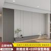 Fondo de pared de cabecera con bolsa dura, moderno y minimalista, para sofá, luz de pared, dormitorio de lujo, nuevo fondo de pared de TV chino, bolsa dura