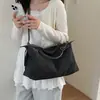 Bolso Grande de Mano Estilo Coreano Retro para Mujer 2026 Nuevo Bolso Sencillo de Lona Bolso Cruzado de Hombro Único Casual para el Trabajo