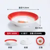 Conjunto de 10 Pratos de Melamina Vintage, Pratos Imitação Esmalte para Hot Pot de Rua Retro de Chongqing, Pratos Plásticos Especiais Comerciais