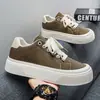 Tênis Masculino da Moda 2026 Verão Nova Marca de Moda High-End Estiloso Casual Tênis com Sola Grossa Sapatos Planos Respiráveis