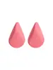 Mini Set de Esponjas de Maquillaje Doble Cara en Forma de Abanico, Disponible en Varios Colores, Material de Poliuretano Absorbente de Agua, Se Expande al Mojarse, Para Base, Corrector y Polvo Suelto, Amigable para Principiantes, Adecuado Para Todos los Tipos de Piel