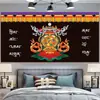 1-24 Tela de Fondo Tela para Colgar Cultura Étnica del Tíbet Palacio de Potala del Tíbet Habitación Tapiz Tradicional de Pintura Thangka Tela de Pared