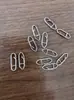 Mosquetón de punta para señuelos, gancho tipo clip de acero inoxidable para señuelos de pesca, no lastima las manos, alta resistencia, conector de cierre rápido