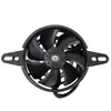 Radiador de Refrigeración por Aceite Modificado para Motocicleta Atv Atv 150-250Cc Tanque de Refrigeración por Agua Ventilador Especial Disipación de Refrigeración