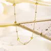 Colar de Aço Inoxidável Estrela de Cinco Pontas Estrelada Mais Vendido Transfronteiriço Design Personalizado Normcore Joia de Nicho para Celebridades da Internet para Mulheres