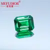 Piedra preciosa Tsavorita de corte rectangular biselado, granate sintético de itrio y aluminio verde esmeralda piedra suelta piedra principal venta al por mayor