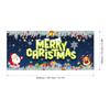 Telón de Fondo Navideño Transfronterizo 2026 Decoración Personalizada para Ambiente de Fiesta Navideña Tela Colgante Pancarta Luminosa Venta al por Mayor
