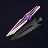 Delta Juego Periférico S9 Temporada Estrella Fugaz Cuchillo de Juguete Modelo Aleación Polaris Mercy Navaja Plegable Sin Filo