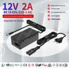 Fabricante da fonte de alimentação Adaptador de energia 12V2A para desktop Fonte de alimentação chaveada com certificação UL/CE/UKCA/SAA