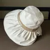 Chapéu de Sol Aberto em Vinil Preto para Mulheres, Chapéu de Sol de Verão com Aba Larga que Cobre o Rosto, Chapéu de Sol Leve, Chapéu de Pescador com Proteção UV