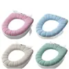 Funda de Asiento de Inodoro de Felpa para Invierno con Asa Engrosada, Funda de Asiento de Inodoro Universal Cálida de Felpa para el Hogar, Lavable
