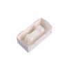 Pulpa de Caña de Azúcar Soporte Individual para Esmalte de Uñas Soporte de Papel de Manicura para Aceite Soporte de Papel Plástico para Aceite de Uñas Blanco Ecológico y Biodegradable