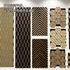 Tiras de Madera Rejilla de Poliéster Paneles Absorbentes de Sonido Tablero de MDF con Forma Especial Pared de Fondo Sala de Exposiciones Materiales Decorativos de Protección Ambiental Paneles de Aislamiento Acústico