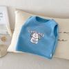 Colete Infantil 0-5 Anos Inverno Estilo Coreano Roupa Infantil Meninas Fofo Desenho Animado Top Meninos Colete Engrossado Estilo Ocidental