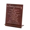 Adornos de Citas de Discurso de Amor Manualidades de Madera Decoración Creativa para el Hogar y el Escritorio Adornos de Madera Decoraciones