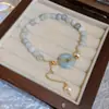 Nuevo Pulsera Estilo Chino para Mujer, Pulsera Étnica de Perlas, Tendencia Nacional Retro Joyería de Amistad Fábrica Mayorista Jade