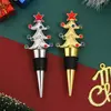 Árbol de Navidad Nuevo Creativo Transfronterizo Tapón de Vino Tapón Sellador de Conservación de Vino Tapón para Botella de Vino de las Fiestas Navideñas Pequeños Regalos