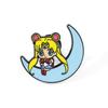 Broche de guerrera de chica bonita linda de dibujos animados personaje de anime periférico insignia de metal aleación goteo de aceite accesorios para bolso