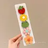 Accesorios para el cabello de velcro de dibujos animados dulces y lindos para mujer, de alta calidad y elegantes para el uso diario, nuevo diseño floral 2026, pegatinas para flequillo de niños
