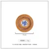 Posavasos de ratán tejido vietnamita termoaislante para taza de té, posavasos redondo para mesa, posavasos para mesa de centro de escritorio, mantel individual de ratán estilo occidental, alfombrilla termoaislante