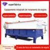 Máquina Integrada para Tratamento de Esgoto Industrial Contendo Óleo Equipamento de Tratamento de Águas Residuais de Cozinha Dispositivo Integrado de Flotação a Ar com Filtração por Sedimentação